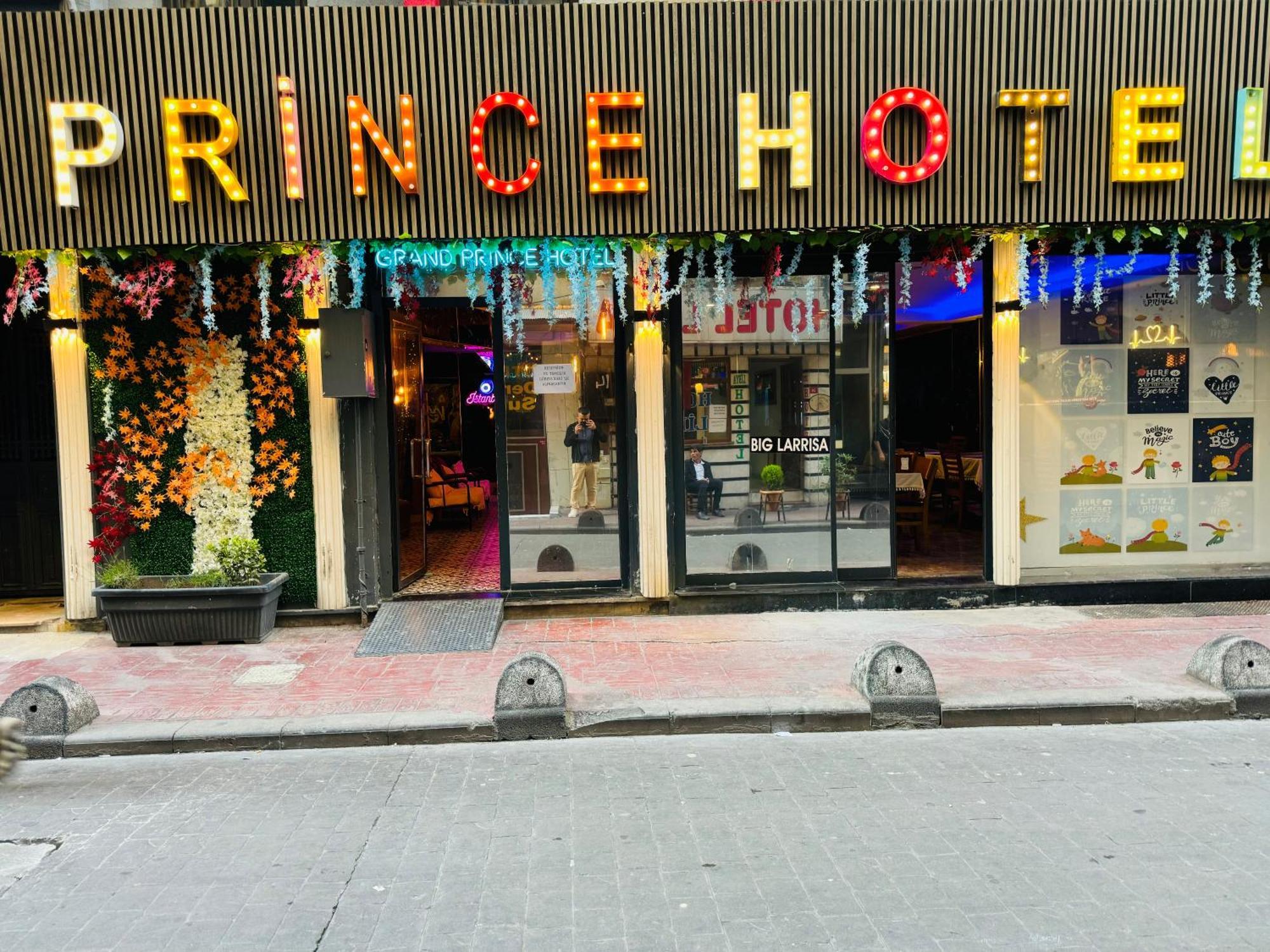 Grand Prince Hotel Taksim Istambul Exterior foto